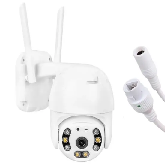 PowerMaster 2mp 3.6mm 1080P Wifi Speed Dome PTZ Kamera Poe + 12V resmi