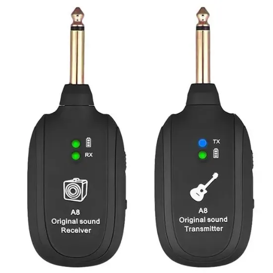 Magicvoice MV-19583 Uhf Gitar Tip Kablosuz Amfi Ve Enstrüman Kablosuz Mikrofonu resmi