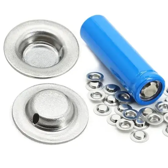 PowerMaster 18650 Lityum Pil Pozitif Kutup Ucu 9.5x6.0x2.0x0.3mm (50'li Paket) resmi