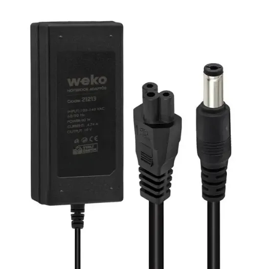Weko 19 Volt 4.74 Amper 90 Watt Notebook Adaptör (5.5*2.5 Uçlu) resmi
