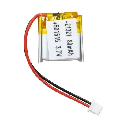 PowerMaster 501515 3.7 Volt 80 Mah Lityum Polimer Pil resmi