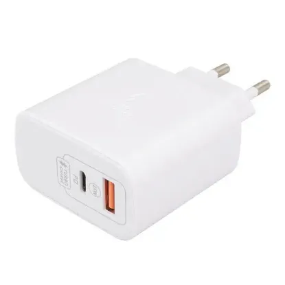 Weko WK-21446 S11-UC 25 Watt 3.0 Amper Type-C + USB Telefon Şarj Başlık Adaptörü resmi