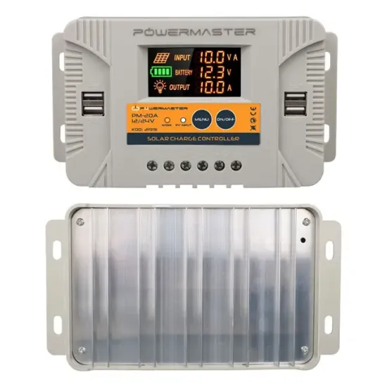Powermaster PM-20A 12V-24V 20 Amper 4 USB Çıkışlı Dijital Ekranlı Solar Şarj Regülatörü resmi