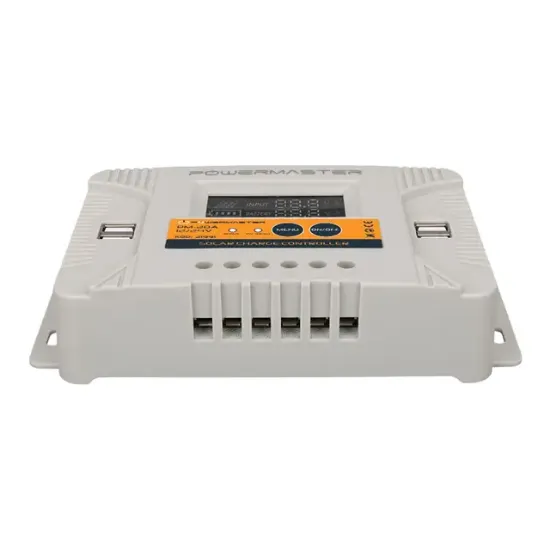 Powermaster PM-20A 12V-24V 20 Amper 4 USB Çıkışlı Dijital Ekranlı Solar Şarj Regülatörü resmi