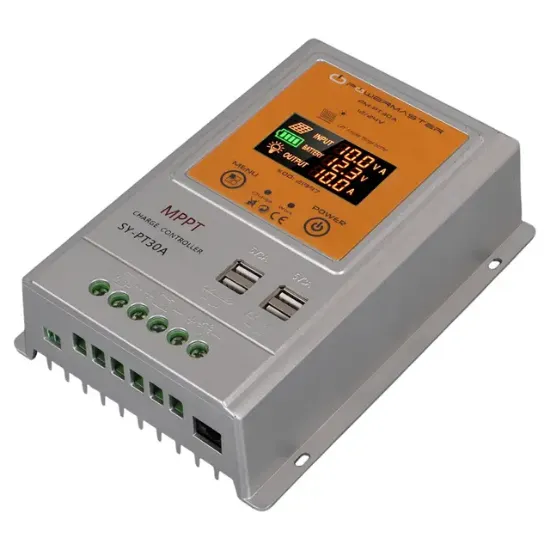 Powermaster PM-PT30A 12V-24V 30 Amper MPPT 4 USB'li Dijital Alüminyum Kasa Solar Şarj Regülatörü resmi