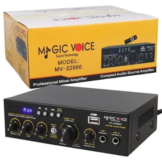 MagicVoice MV-22560 Dijital Karaoke Mikser Amfi resmi
