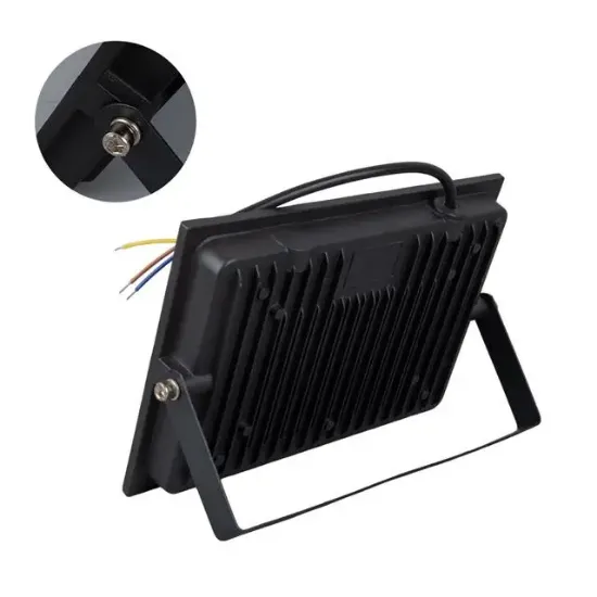 Powermaster PM-22572 100 Watt - 220 Volt 6500K IP66 150* Işık Açısı Siyah Slim Kasa Beyaz Led Projektör resmi