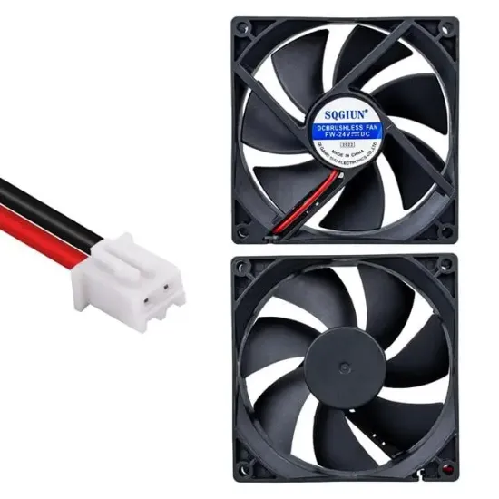 PowerMaster IC-216A Fırçasız DC Fan 92X92X25mm 24 Volt 2 Pin resmi