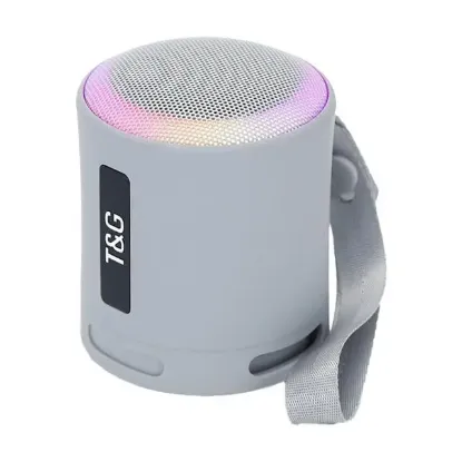 T&G TG373 Taşınabilir USB-SD-FM-Bluetooth Destekli RGB Işıklı Wireless Ses Bombası Hoparlör resmi