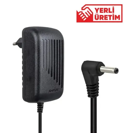 Weko 12 Volt - 3 Amper 3.5*1.35 Uçlu Yerli Üretim Yazar Kasa POS Adaptörü resmi