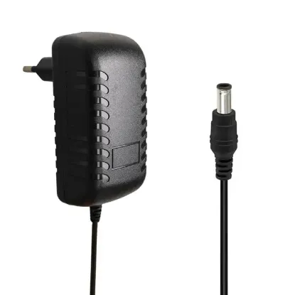 Weko WK-24327 12 Volt - 2.5 Amper 5.5*2.5 Uçlu Yerli Üretim Plastik Kasa Priz Tipi Adaptör resmi