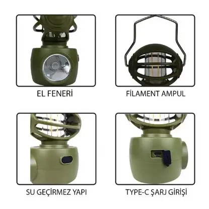 Powermaster LF-3328A 30Watt Kamp Lambası resmi