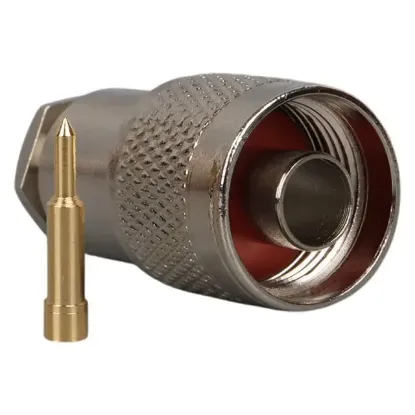 N Erkek Vidalı Screw On Type Tip Konnektör - Rg213 resmi