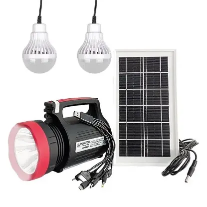 Powermaster 10 Watt 22 Smd Ledli Solar Panelli 3 Ampullü Usb-Mp3-Radyo Destekli Solar Fener YJ-1908TSYK resmi
