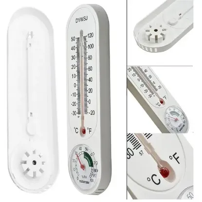 Powermaster PM-24665 Analog Sıcaklık Nem Ölçer Termometre resmi