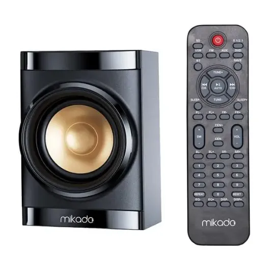 Mikado MD-381BT 40w USB+SD+FM+BT Destekli 5+1 Ses Sistemi resmi