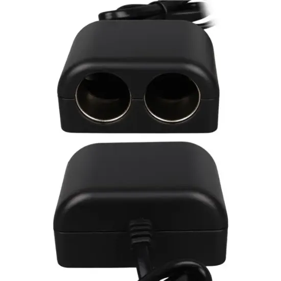 Olesson 1644 12-24V 100W 70cm Kablolu 2'LI Araç Çakmak Çoklayıcı resmi