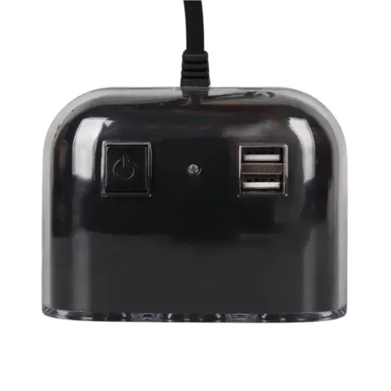 Olesson 1505 12-24V Çift USB Girişli 120W 80cm Kablolu 3'LÜ Araç Çakmak Çoklayıcı resmi
