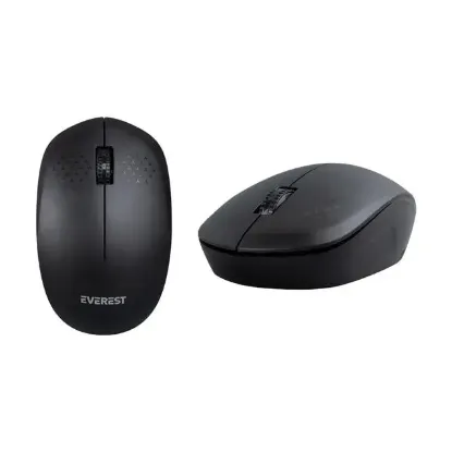 Everest SMW-88 USB Siyah 1200 DPI 2.4Ghz Kablosuz Mouse resmi