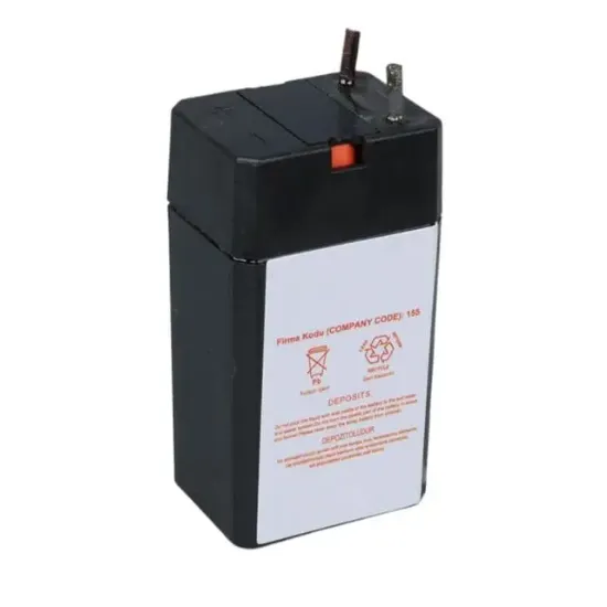 Yokohama YH-40.3 4 Volt - 0.3 Amper Akü (25.5x19.5x48 mm) resmi