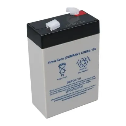 Yokohama YH-62.3 6 Volt - 2.3 Amper Akü (90x43x38 mm) resmi