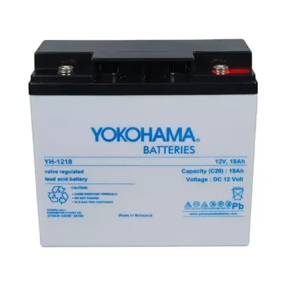 Yokohama YH-121.8 12 Volt - 18 Amper Akü (181x76x167 mm) resmi