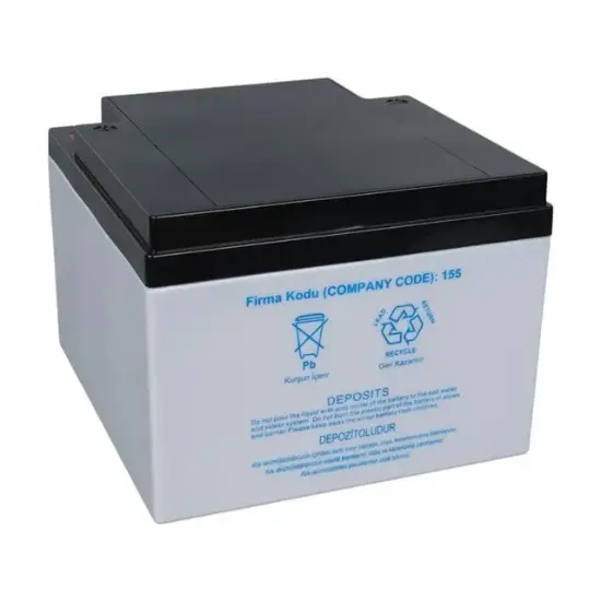 Yokohama YH-122.6 12 Volt  26 Amper Akü (165x176x125 mm) resmi