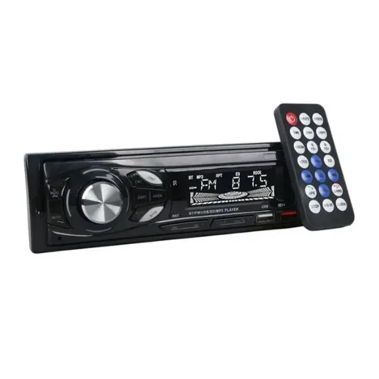 Carstar CS-107 Çift USB/SD/FM/AUX/Bluetooth Kumandalı Oto Teyp 4X60 Watt resmi