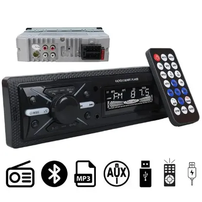 Carstar CS-960 Çift USB/SD/FM/AUX/Bluetooth Kumandalı Oto Teyp 4X60 Watt resmi