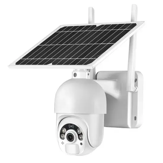 PowerMaster PM-26195 Solar Güneş Panelli 2MP 1080P 4G Sim Kart Ubox Destekli Wifi Kamera resmi