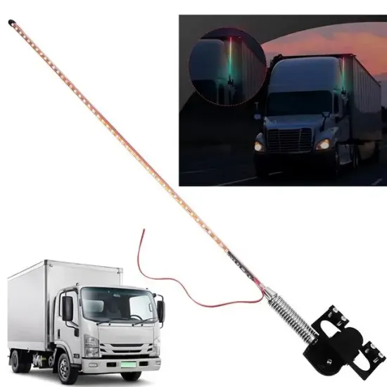 PowetMaster PM-26416 105 CM Ledli Oto Anten resmi