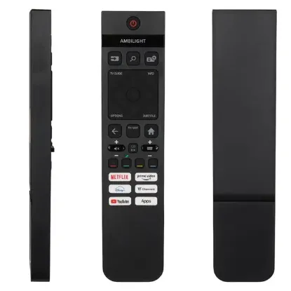 Philips HPH261-43PUS8510/12-50PUS8349-55OLED759-65PML9019-85PUS8510 Netflix-Prime Video- Youtube- Disney Plus Tuşlu Ses Komutsuz Lcd-Led Tv Kumanda resmi