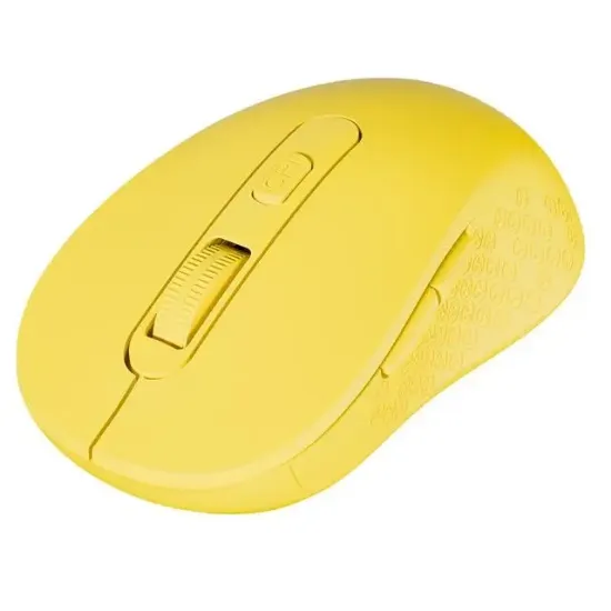 Everest Sm-Bt08 Usb Sarı 2 In 1 Bluetooth 2.4Ghz Kablosuz Mouse resmi