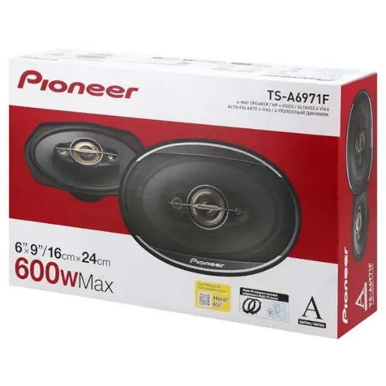 Pıoneer Ts-A6971F 600 Watt 6X9 Oval Oto Hoparlör (2Li Takım) resmi