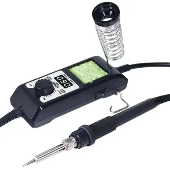 Wep 908D-II LED Isı Ayarlı Ekranlı Dijital Havya İstasyonu resmi