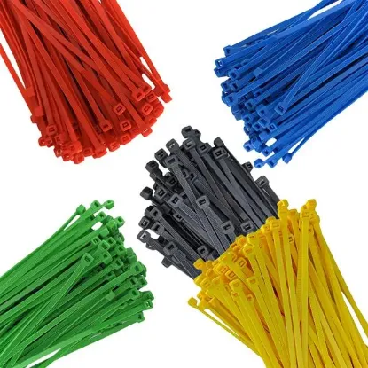 PowerMaster Renkli Kablo Bağı 500 Adet 100x2.5mm (Kavanozlu) resmi