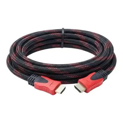 Powermaster PM-3202 5 Metre Yüksek Hızlı 1.4V HDMI Kablosu 1080p-4K-3D Dayanıklı Örgülü Dış Kılıf resmi