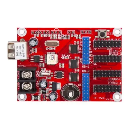 Powermaster UX4 TF-A6U 4'lü USB Led Panel Kartı (4X8) resmi