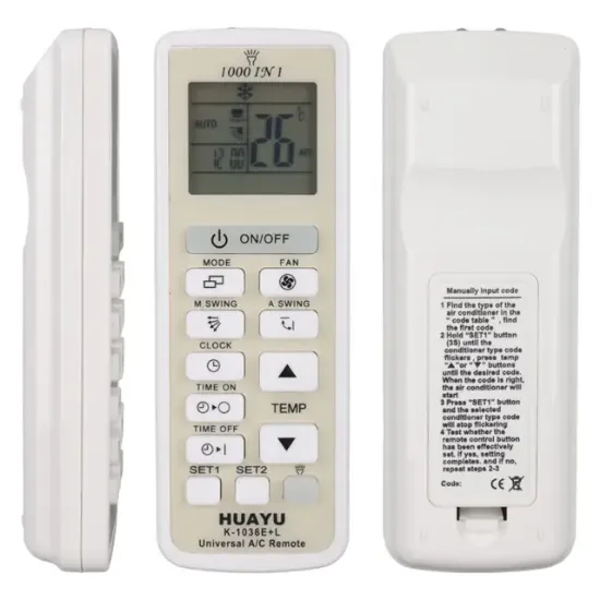 K-1036E+L Unıversal Klima Akıllı Kumandası resmi