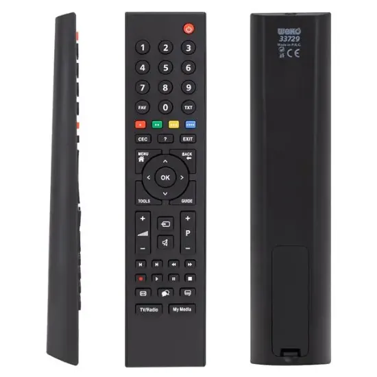 Arçelik RC3214803 - A32LB5533 - A40LB5333 / Beko B24L 5845 4B / Altus AL-32L-4950-4B Media Tuşlu Lcd Tv Kumandası resmi