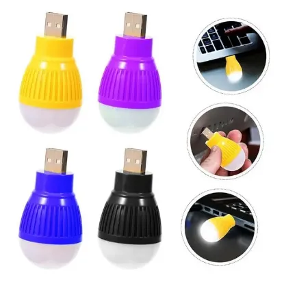 PowerMaster PM-34389 USB Beyaz Gece Lambası Mini Ampul Aydınlatma resmi