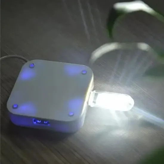 Powermaster PM-34390 Flash Bellek Görünümlü Taşınabilir 3 Led Beyaz Işık Usb Gece Lambası resmi