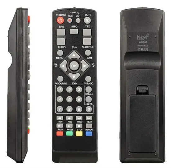 Mersat Mini HD - Grundig DSR 7150 - Botech 2010 / 7200 HD - Akiwa AKW 18500 - Benjamin BJ 980 - Yumatu Slim HD Uydu Alıcı Kumandası resmi