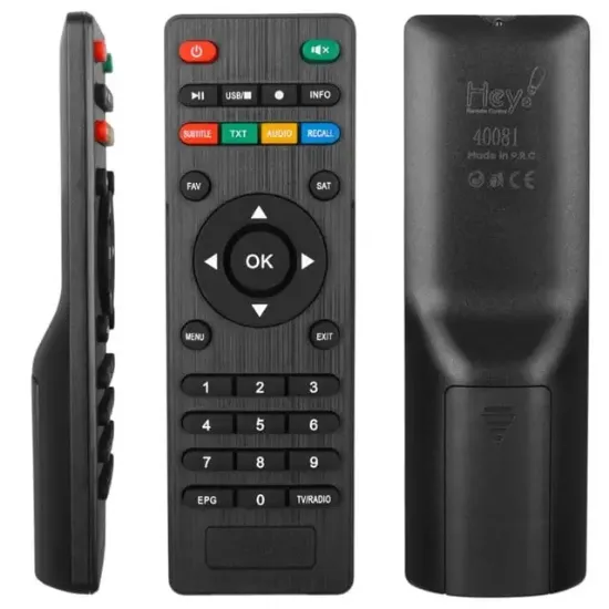 Magbox Vip Full HD * Hometech HD Epg - Tv/Radio Tuşlu Uydu Alıcı Kumandası resmi