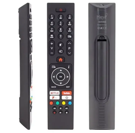 Vestel 49UD8200 - 55UD8450 / Finlux 32FFI5760 Netflix-Youtube-Play Tuşlu Lcd-Led Tv Kumanda (RC43137-30101403)  resmi