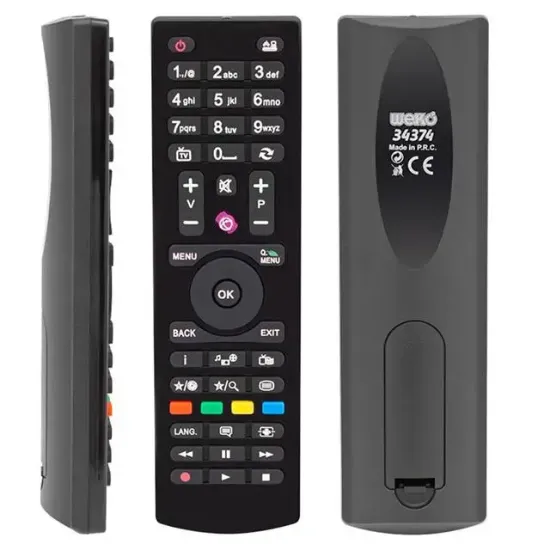 HEY 40143 Vestel SEG Regal Yuvarlak Göbek Mini Uyumlu LCD LED TV Kumanda resmi