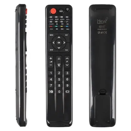 HEY 40147 Sunny Axen RC0256 01 Yazisiz 3D Uyumlu LCD LED TV Kumanda resmi
