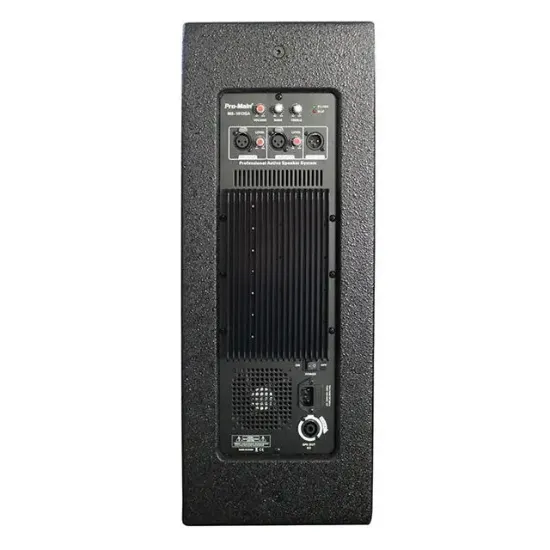 Pro-Main MS-1012GA 500 Watt 30 Cm Aktif Ahşap Kabin Hoparlör resmi