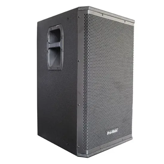 Pro-Main MS-1015GA 600 Watt 38 Cm Aktif Ahşap Kabin Hoparlör resmi