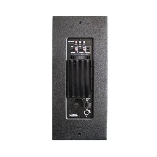 Pro-Main MS-1015GA 600 Watt 38 Cm Aktif Ahşap Kabin Hoparlör resmi